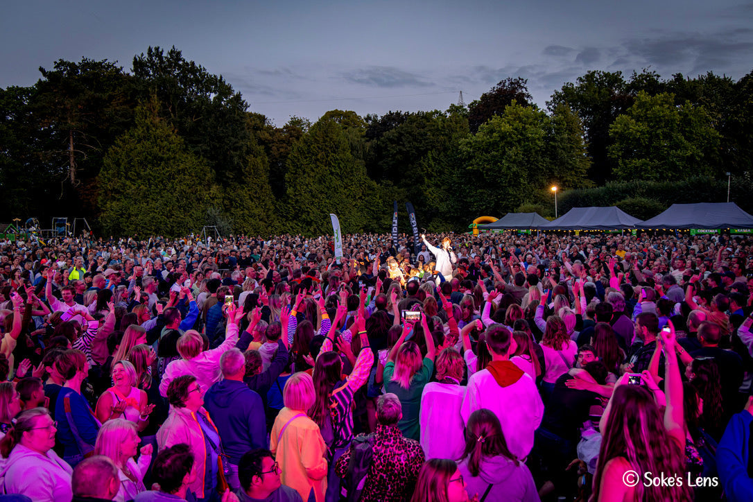 JENS in het publiek op de Parkfeesten Aalst 